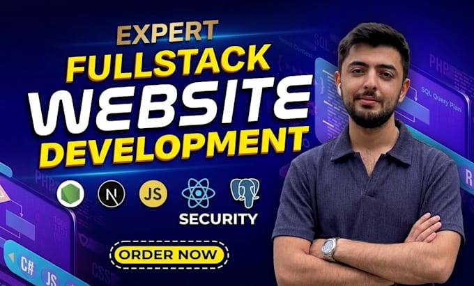do full stack web development and custom web applications