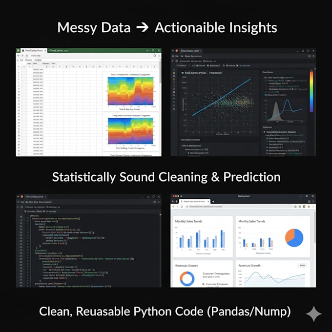 clean, format, and visualize your data using python pandas