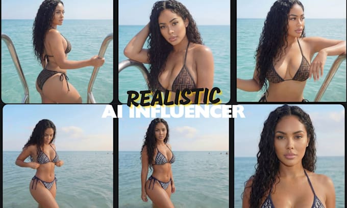 create a hyper realistic ai influencer