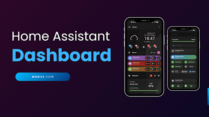 design a custom home assistant mobile dashboard for you