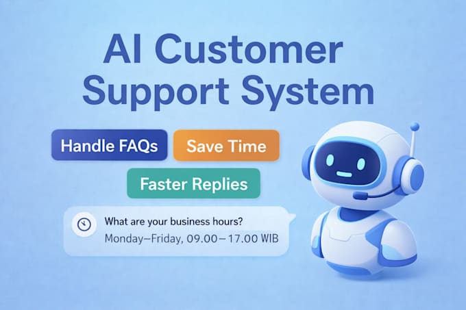 build an ai customer support system to handle your faqs