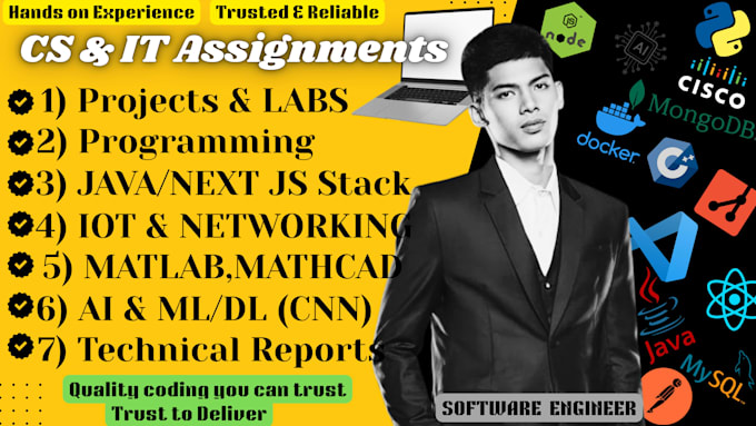 be your expert for computer science and programming projects