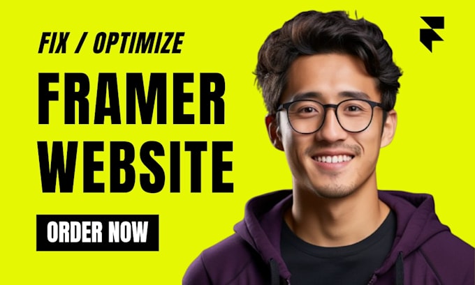 fix and optimize your framer website in 24 hours