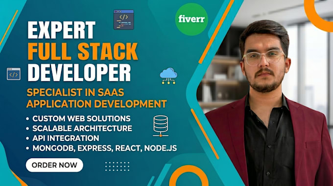 develop full stack web application using mern, next js, node js and postgresql