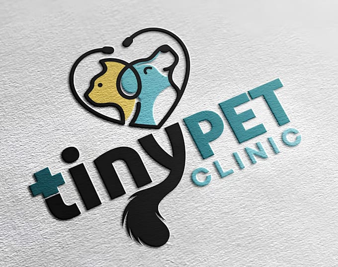 design modern professional pet and veterinary logo
