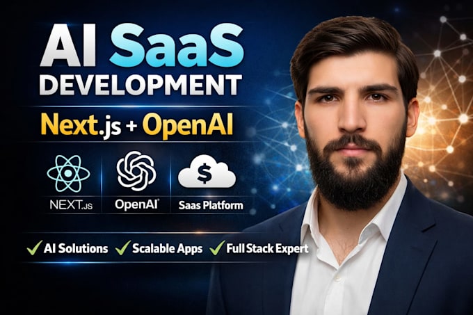 Build ai powered saas web app using next js and openai by Moh_asefdev ...