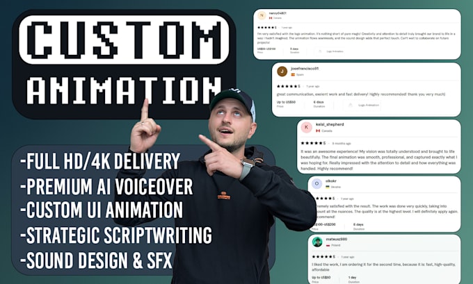 create professional saas website promo or app explainer video