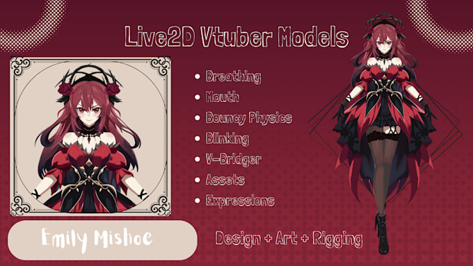 rig a live2d vtuber model for vtube studio