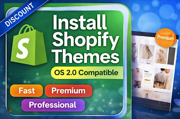 install premium shopify themes for your store in 20 mints