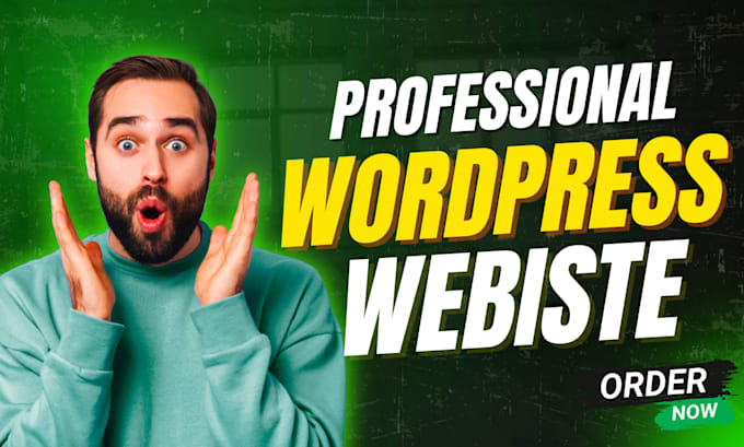 build a professional wordpress website with SEO