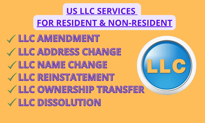 provide llc amendment and compliance services