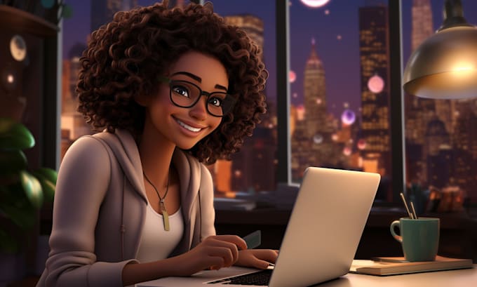create 3d animated explainer video animation 3d cartoon animation video