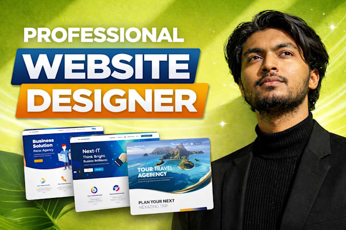 Design a modern and professional website for your business by Arnob2026 ...
