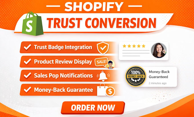 setup shopify trust conversion nudgify provesource nextscale fera trustplus