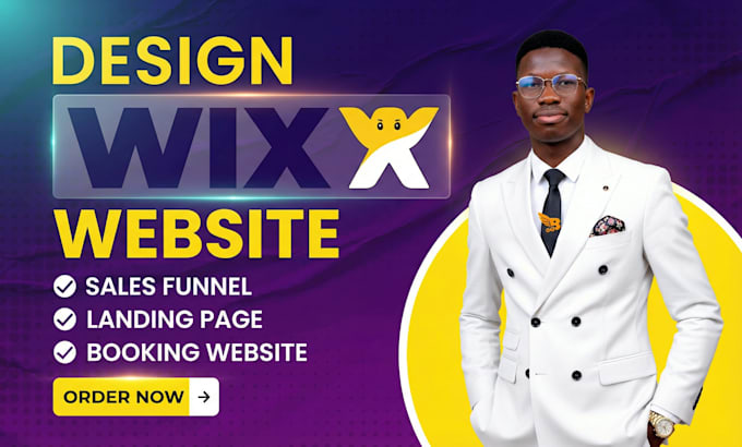 design, redesign beauty and skincare wix website or wix studio site online site