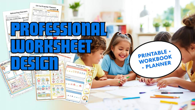 Design professional printable educational worksheets and workbooks by ...