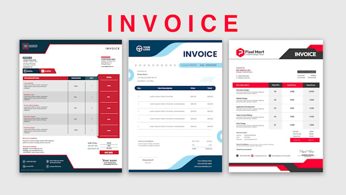 design invoice template, order form, quotation and stationery urgently