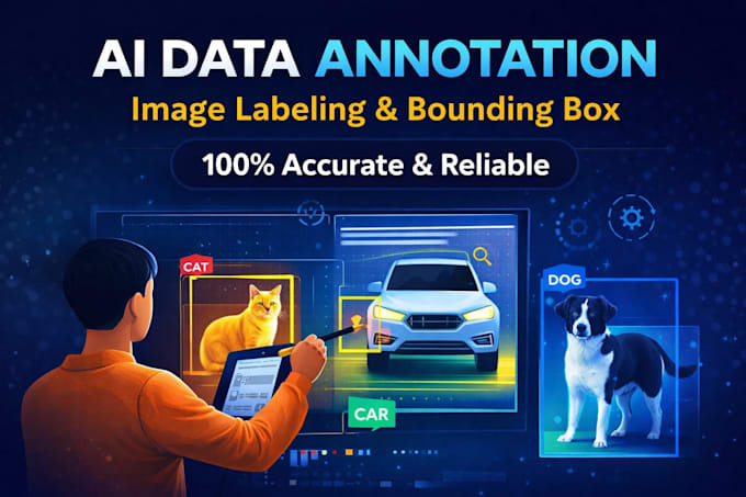 provide accurate ai data annotation and image labeling for training models