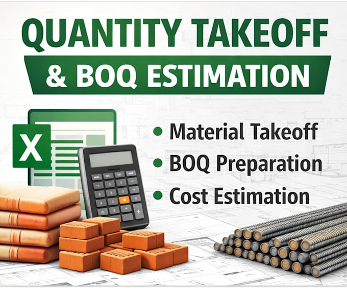 do construction quantity takeoff and cost estimation