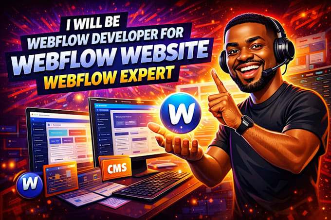 be webflow developer for webflow website webflow design webflow expert