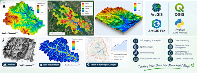 perform geospatial analysis and gis mapping