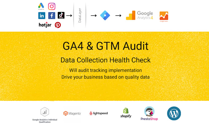 audit your existing ga4, GTM measurement installation