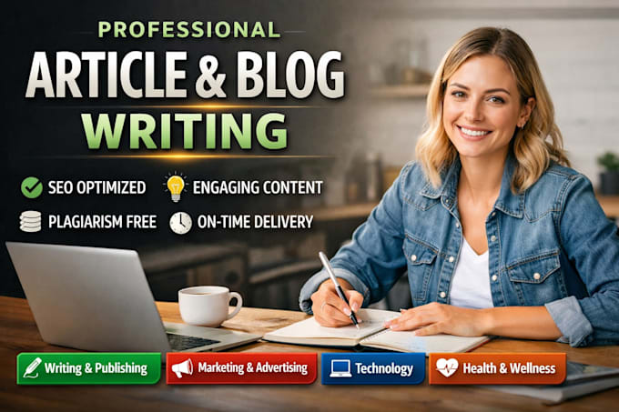 professional article and blog writing