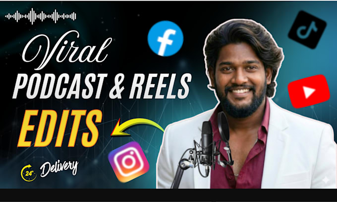 do professional podcast and reels editing