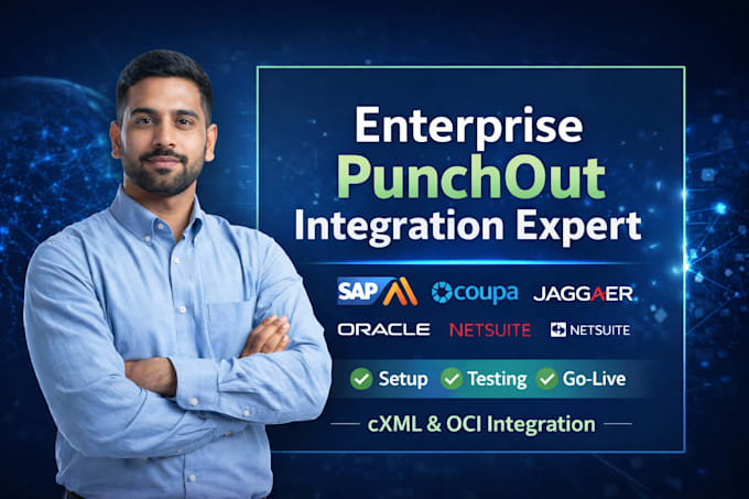 implement cxml and oci punchout integration for shopify, erp, sap ariba, coupa