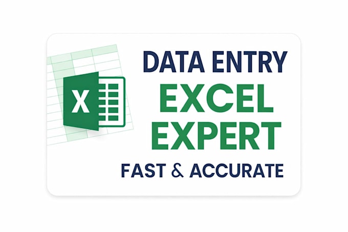 do excel data cleaning, formatting and data entry fast