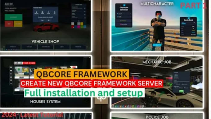 Develop fivem server with qbcore, vmenu based, qb nopixel and vps with ...