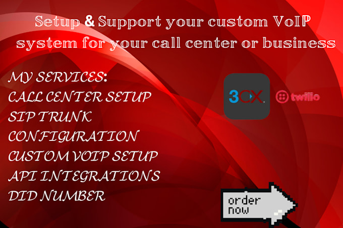 setup support your custom voip system for your call center