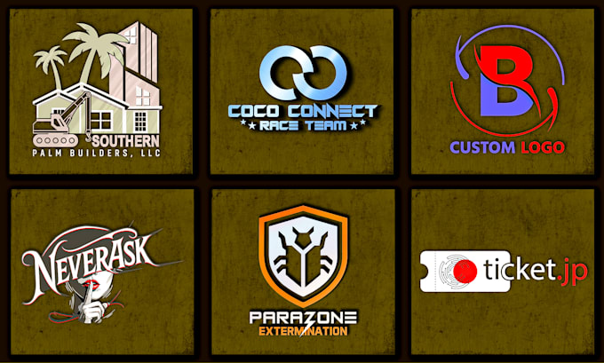 craft a unique logo for brand and profession