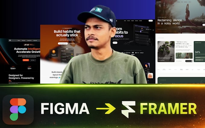 do framer landing page design, framer website developer