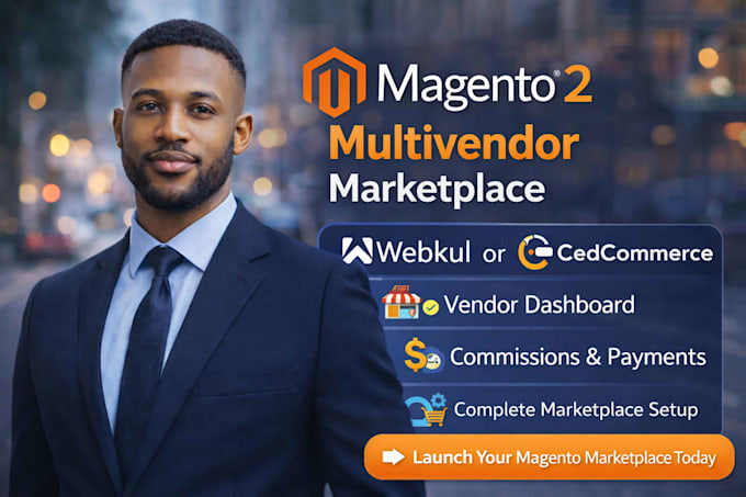 develop magento 2 multi vendor marketplace website using webkul or cedcommerce