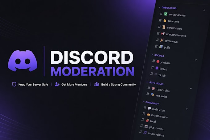 manage your discord community professionally