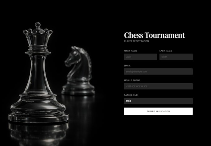 build fully functional lead form