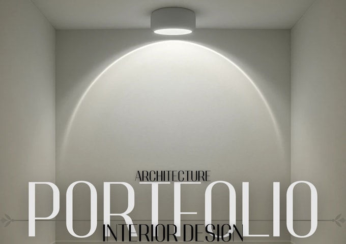create a modern architecture portfolio and presentation