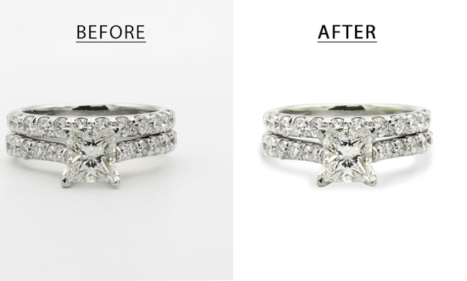 do jewelry retouching and clipping path
