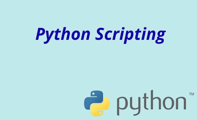 write python scripts for automation and custom projects