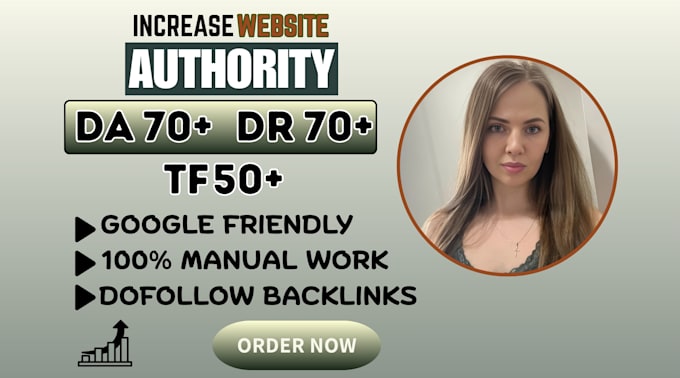 provide quality SEO backlinks for da DR growth