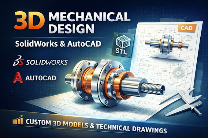 create professional 3d models and engineering drawings