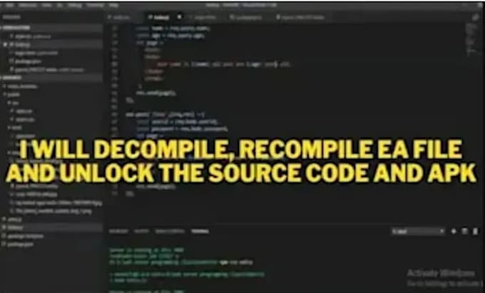 decompile ea unlock the original source code decompile