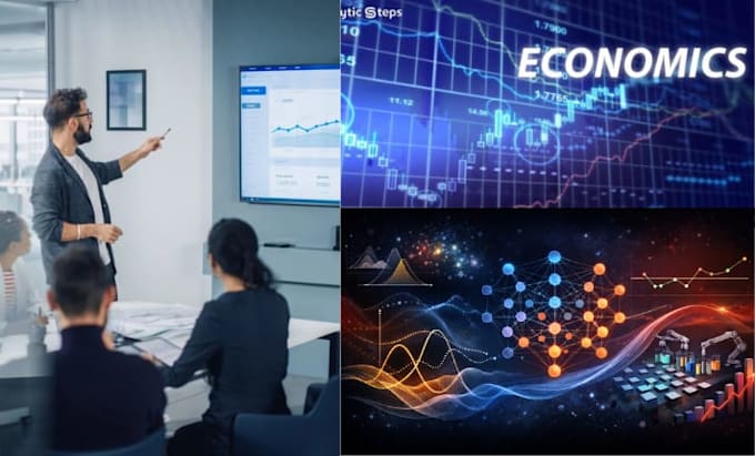 do statistical data analysis in stata, spss, r, eviews, economics, econometrics