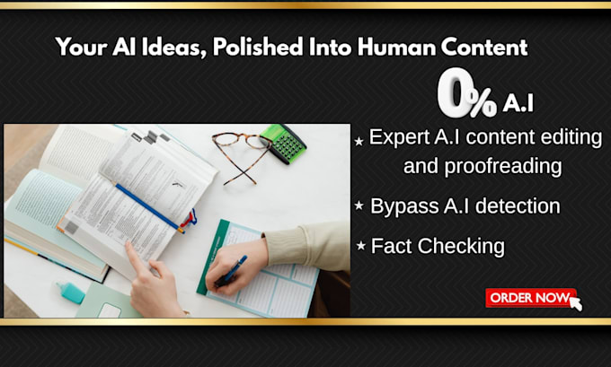 manually edit ai content to sound human