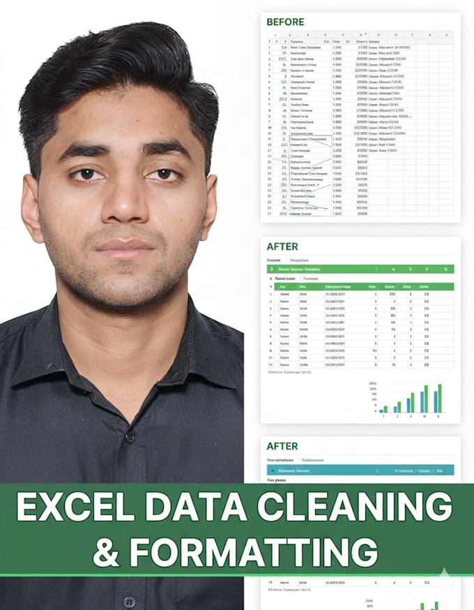 remove errors, duplicates and clean your dataset