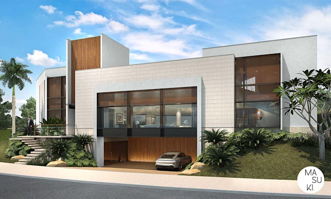 realistic 3d video for architecture and engineering projects