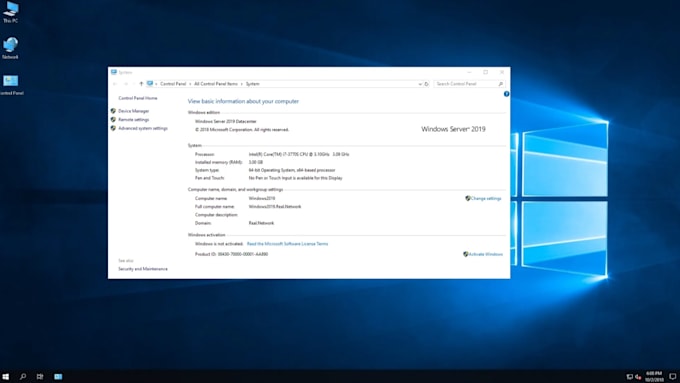 install windows on hetzner server