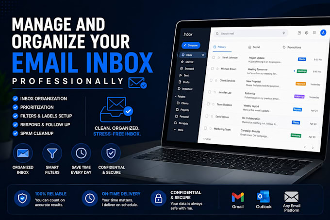 manage and organize your email inbox professionally