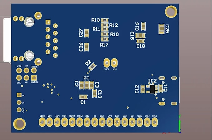 design embedded pcb, motor control systems, pcb firmware, and touchscreen UI